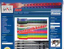 Tablet Screenshot of eventprodukte.de